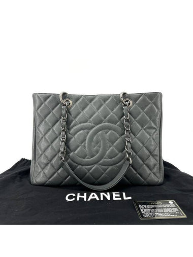 Caviar Grand Shopping Shoulder Bag - CHANEL - BALAAN 1