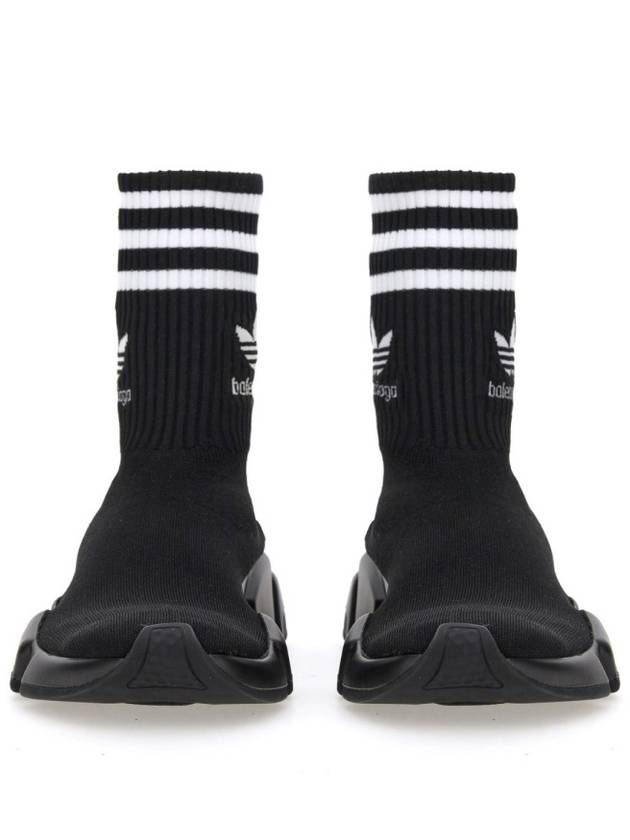 Speed Stretch Knit High Top Sneakers Black - BALENCIAGA - BALAAN 4