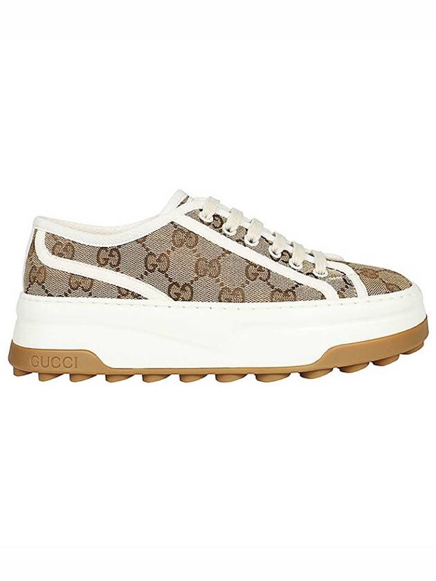 Original GG Canvas Low Top Sneakers Beige - GUCCI - BALAAN 2