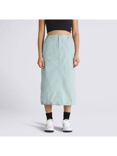 Riley Parachute Cargo H Line Skirt Grey Mist - VANS - BALAAN 1