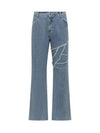 Denim Straight Pants APA686M WASHED BLUE BLUE - ANDERSSON BELL - BALAAN 1