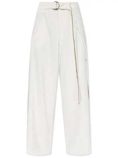 Belt Wide Pants Ivory - AMI - BALAAN 2