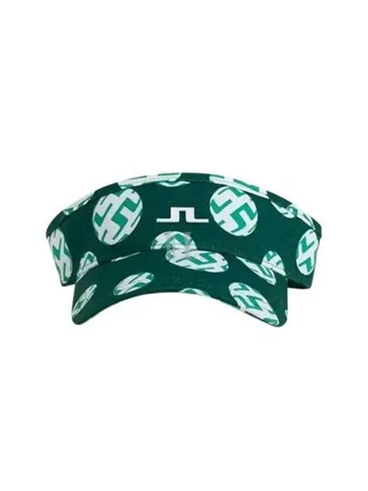 Golf Samir Print Visor Rain Forest Spear Dots - J.LINDEBERG - BALAAN 2