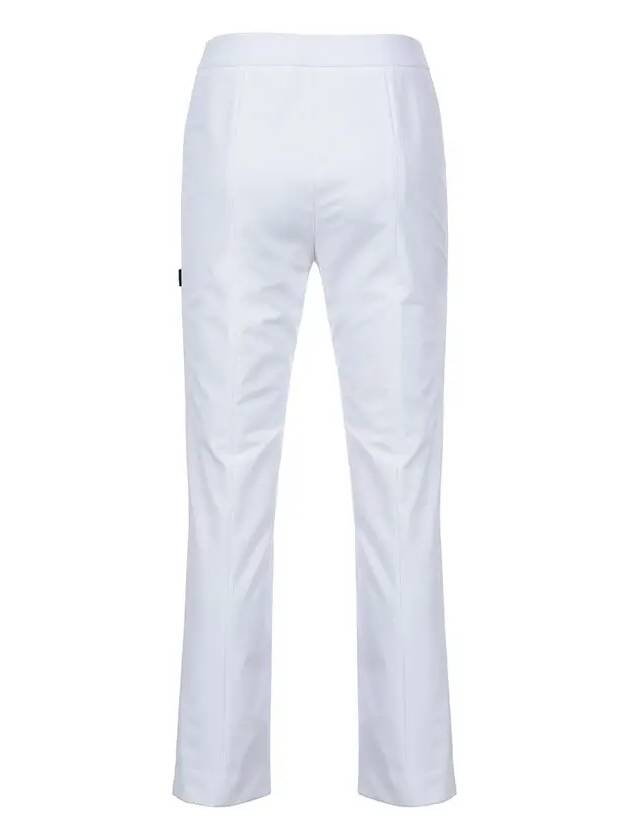 Straight fit slacks pants MW3SL029WHT - P_LABEL - BALAAN 3