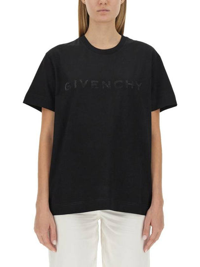 short sleeve t-shirt BW707Z3YGQ 001 - GIVENCHY - BALAAN 2