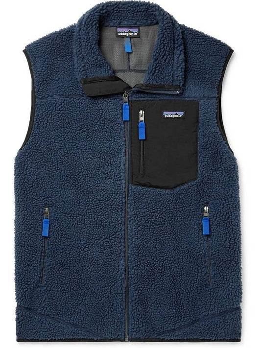 Classic Retro x Fleece Vest Peach Blue - PATAGONIA - BALAAN 2