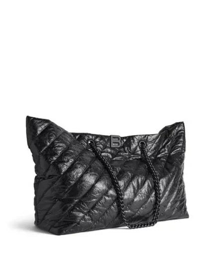 Crush Large Quilted Carry All Tote Bag Black - BALENCIAGA - BALAAN 2