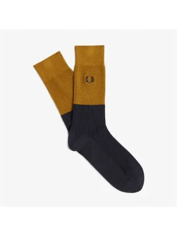 Fred Perry waffle knit socks T86 CFPU2336148 - FRED PERRY - BALAAN 1