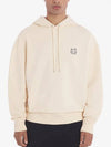 Bold Fox Head Patch Oversize Hoodie Beige - MAISON KITSUNE - BALAAN 4