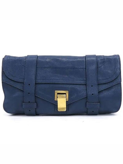 navy clutch bag - PROENZA SCHOULER - BALAAN 2