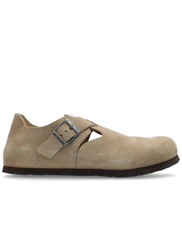 London Suede Leather Sandals Taupe - BIRKENSTOCK - BALAAN 2