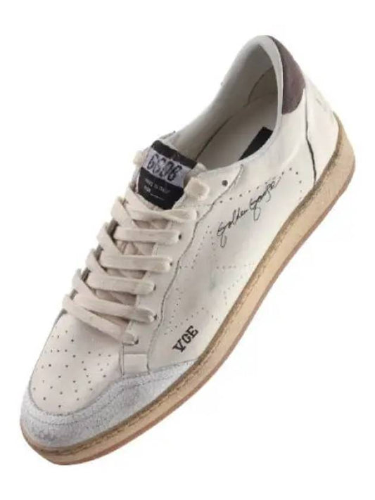 Ballstar suede heel sneakers men s - GOLDEN GOOSE - BALAAN 1