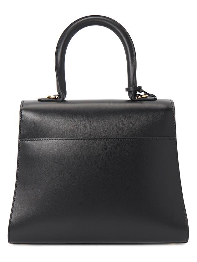 Brillant PM Box Calf Tote Bag Black - DELVAUX - BALAAN 4