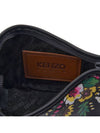 Women's Pop Bouquet Shoulder Bag Black - KENZO - BALAAN 11