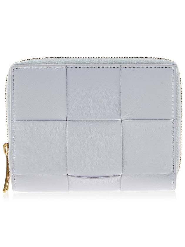 Intrecciato Zip Around Half Wallet Mus Washed - BOTTEGA VENETA - BALAAN 2