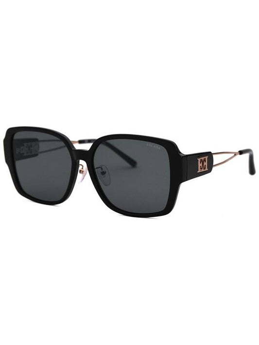 Escada SES D04G 0700 Officially Imported Square Horn rimmed Oversized Women s Luxury Sunglasses - ESCADA - BALAAN 1