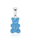 Nostalgia Bear Classic Pendant Necklace Silver Azur - CRYSTAL HAZE - BALAAN 3