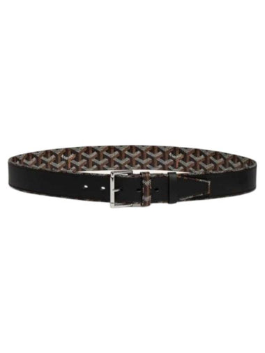 Florida Leather Belt Black - GOYARD - BALAAN 1