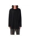 Back logo patch cotton long sleeve top 24AFW5010171HWJ001 - FEAR OF GOD - BALAAN 1