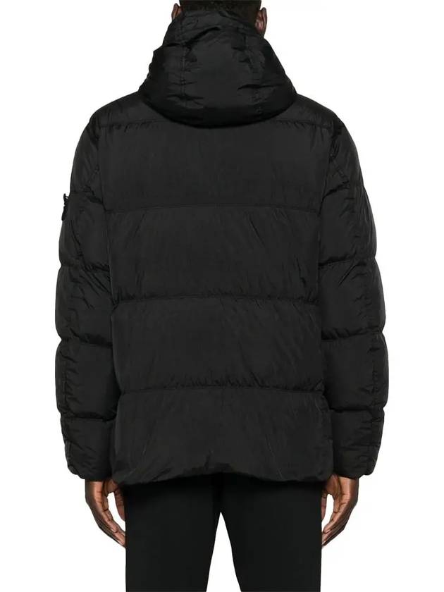 Crinkle Reps Re-Nylon Down Padding Black - STONE ISLAND - BALAAN 3