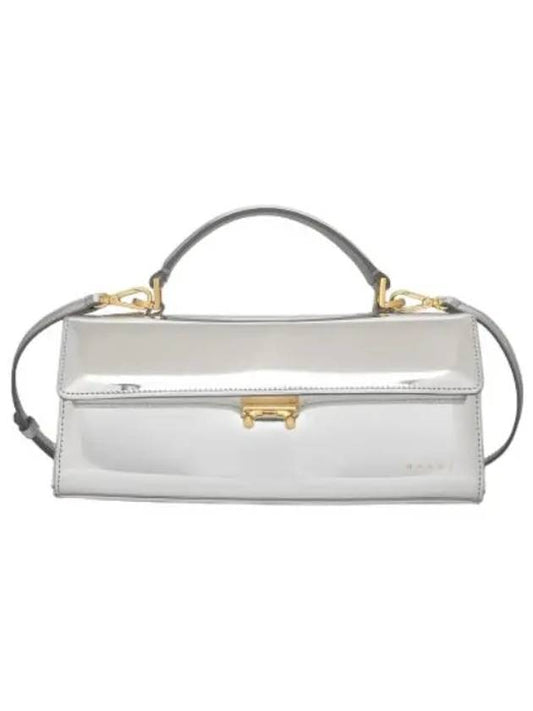 Medium Relativity Shoulder Bag Silver - MARNI - BALAAN 1