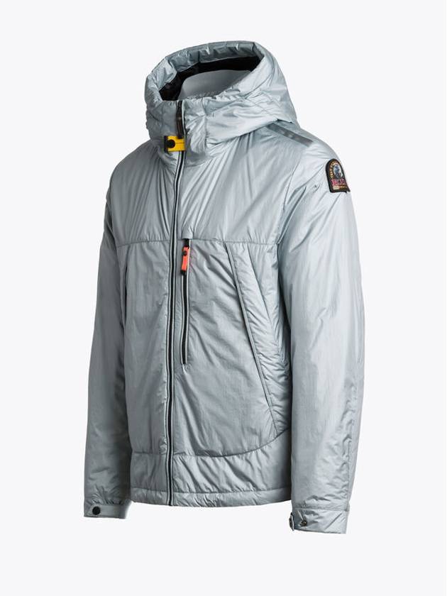 Nivek Short Down Padded Zip-up Jacket Sky Grey - PARAJUMPERS - BALAAN 3