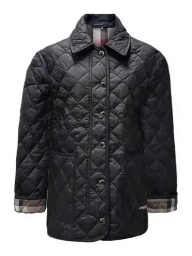 Dali Diamond Quilted Jacket 271188 - BURBERRY - BALAAN 1