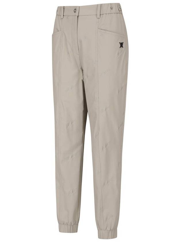 W LOGO EMBROIDERY POINT JOGGER L PTLE - ANEWGOLF - BALAAN 3