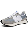 Men's 327 Low Top Sneakers Grey - NEW BALANCE - BALAAN 7