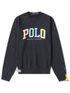 Color Logo Sweatshirt Black - POLO RALPH LAUREN - BALAAN 2