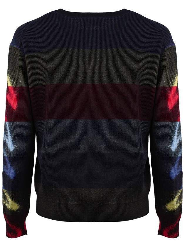 Paul Smith Multicolor Striped Cotton Crewneck Sweater - PAUL SMITH - BALAAN 2