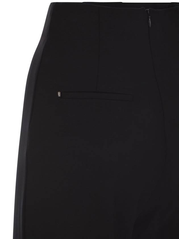 OLEA - High-waisted trousers in scuba jersey - MAX MARA SPORTMAX - BALAAN 4