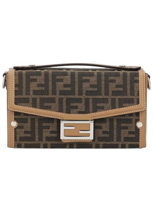 Baguette Soft Cross Bag Brown - FENDI - BALAAN 1