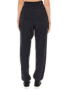 ORB Embroidered Logo Wool Track Pants Black - VIVIENNE WESTWOOD - BALAAN 1