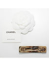 CC Logo Quilting Hair Clip Black - CHANEL - BALAAN 6