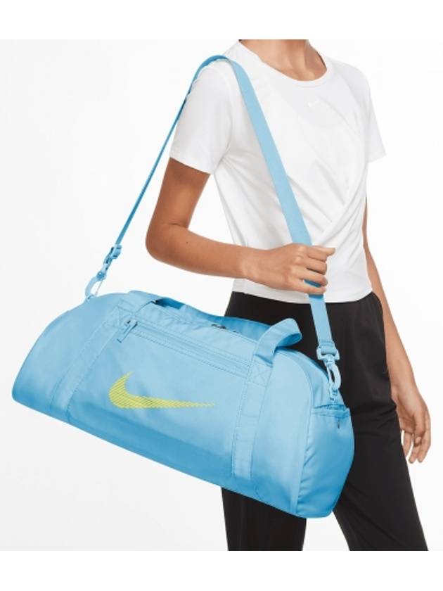 Gym Club Duffel Bag 24L Aqua Blue - NIKE - BALAAN 7