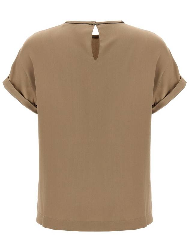 Brunello Cucinelli Monile Silk Blouse - BRUNELLO CUCINELLI - BALAAN 2