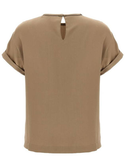 Brunello Cucinelli Monile Silk Blouse - BRUNELLO CUCINELLI - BALAAN 2