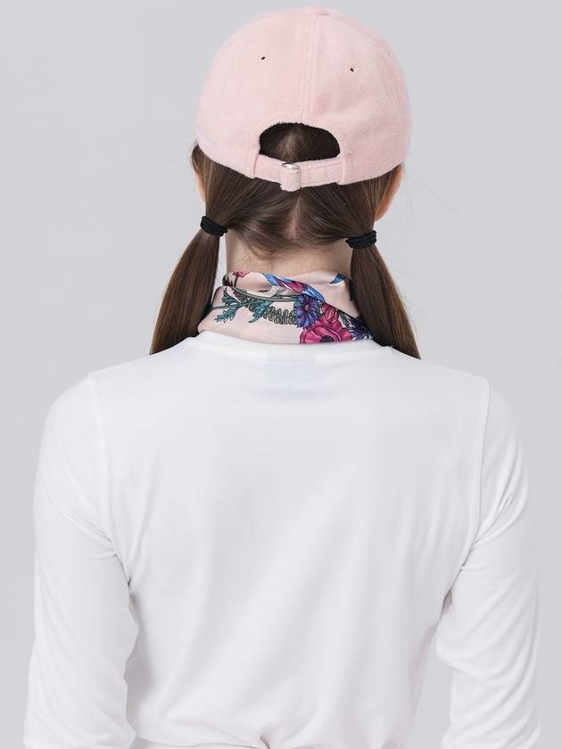 DoyounoyouMC Wappen Patch Symbol Logo Pearl Jing Cotton Terry Pale Pink Ball Cap DO9242AC927 - DOYOUKNOWMC GOLF WEAR - BALAAN 4