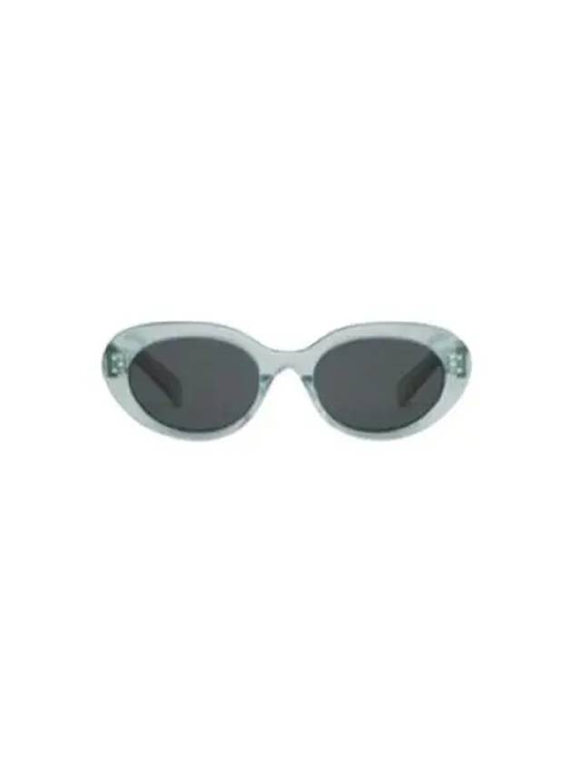 Eyewear Cat Eye Acetate Sunglasses Transparent Turquoise - CELINE - BALAAN 2