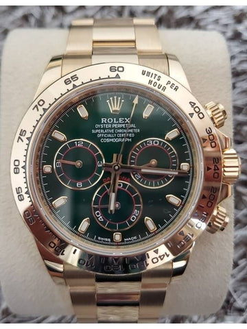 Rolex Daytona Hulk Green Gold Box 116508 20 Years - ROLEX - BALAAN 1