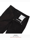 Cotton Poplin Straight Pants Black - MONCLER - BALAAN 10