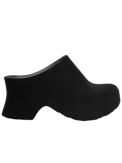 Terra Foam Clog Flocked Rubber Slip-Ons Black - LOEWE - BALAAN 2