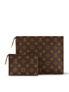 Louis Vuitton Toiletry Chain Monogram Pouch Bag Brown - LOUIS VUITTON - BALAAN 5