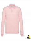 Men's Lightweight Cotton Blend Jersey Polo Shirt Pink - DIOR - BALAAN 2