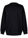 Graffiti Logo Sweatshirt Black - ALEXANDER MCQUEEN - BALAAN.