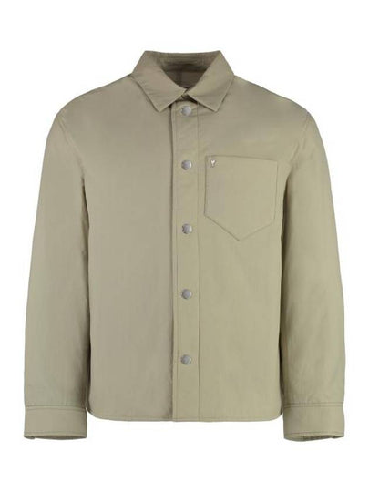 De Coeur Padded Over Long Sleeve Shirt Sage - AMI - BALAAN 2