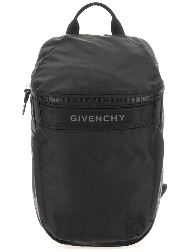 G Trek Logo Nylon Backpack Black - GIVENCHY - BALAAN 2