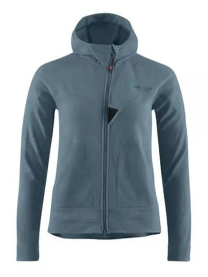 Women's Sigyn Zip Up Hoodie Thistle Blue - KLATTERMUSEN - BALAAN 2