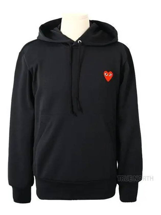 Men's Red Wappen Hood Black - COMME DES GARCONS - BALAAN 2